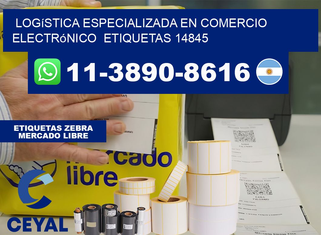 Logística especializada en comercio electrónico  etiquetas 14845