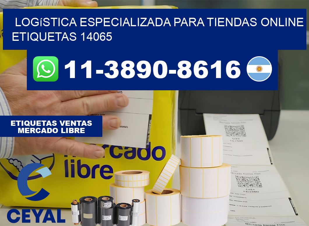 Logística especializada para tiendas online etiquetas 14065