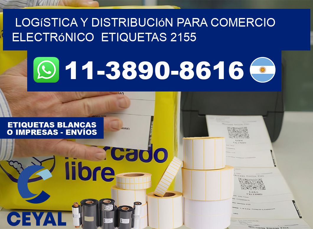 Logística y distribución para comercio electrónico  etiquetas 2155