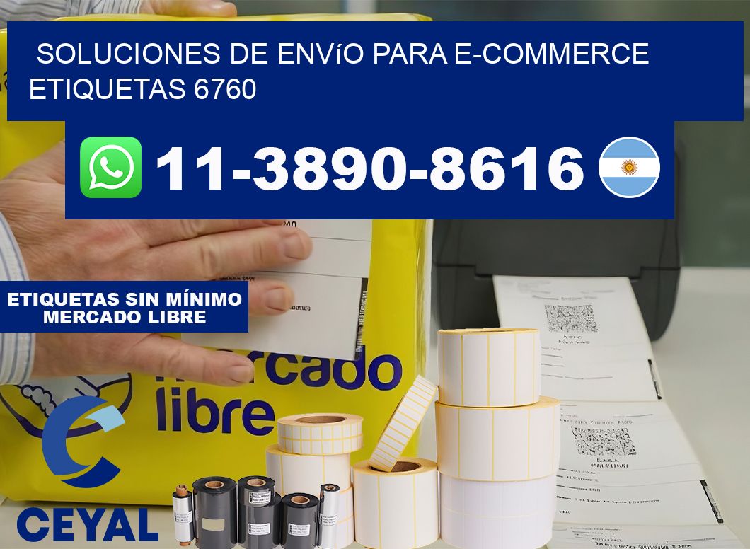 Soluciones de envío para e-commerce  etiquetas 6760