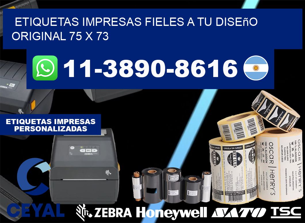 etiquetas impresas fieles a tu diseño original 75 x 73