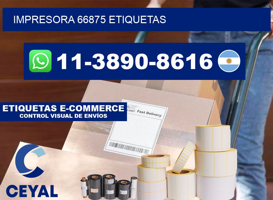 impresora 66875 etiquetas