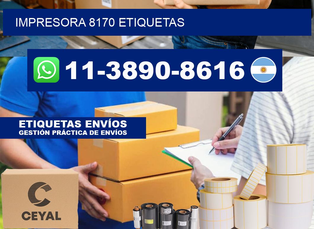 impresora 8170 etiquetas