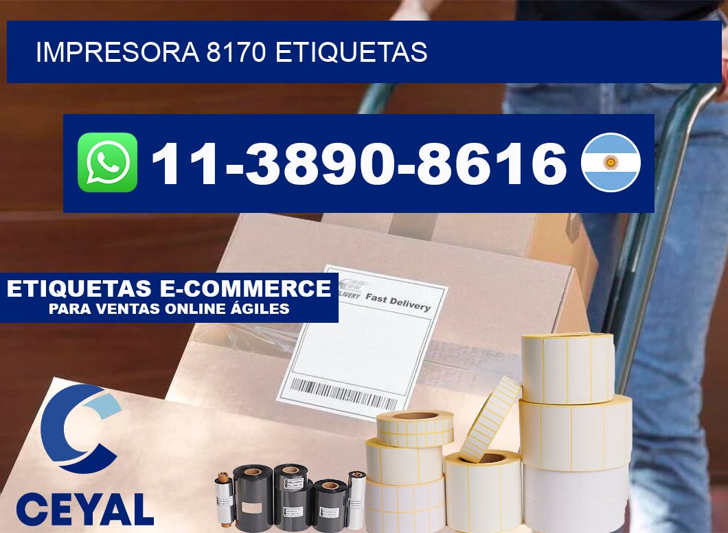 impresora 8170 etiquetas