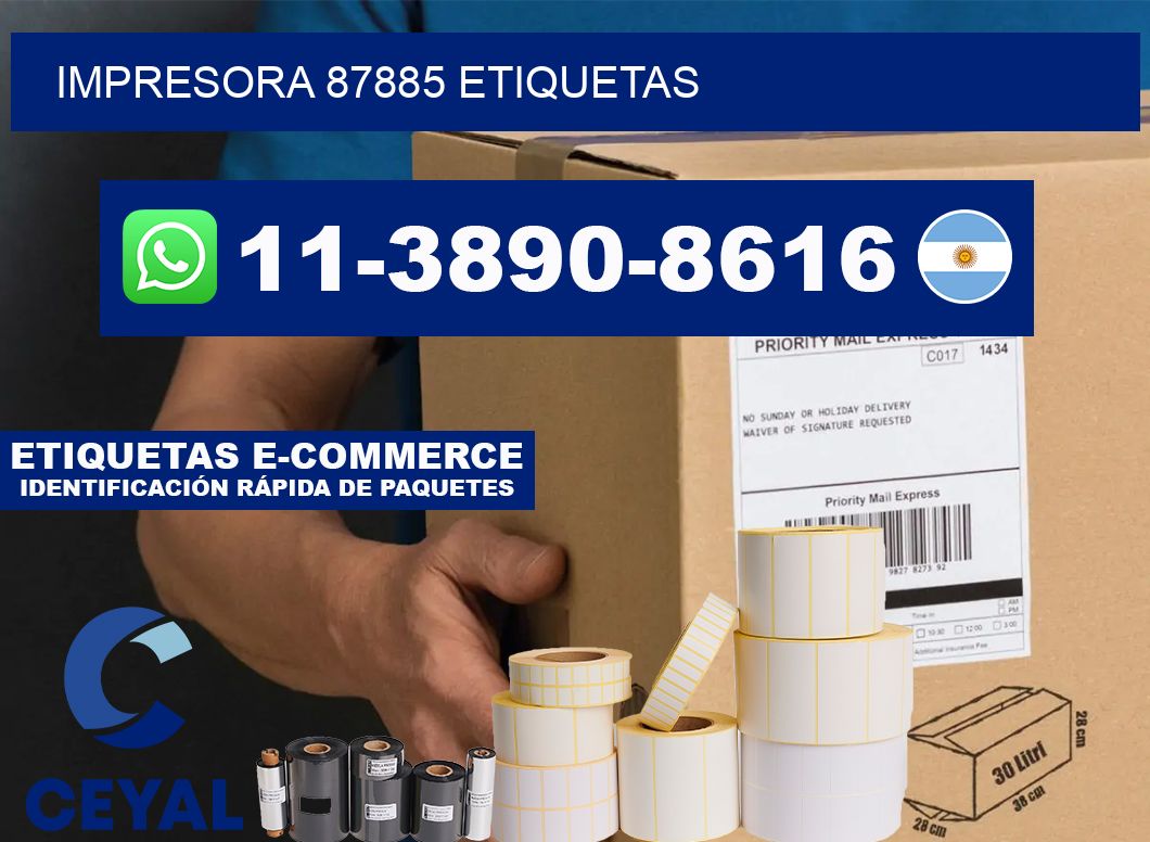 impresora 87885 etiquetas
