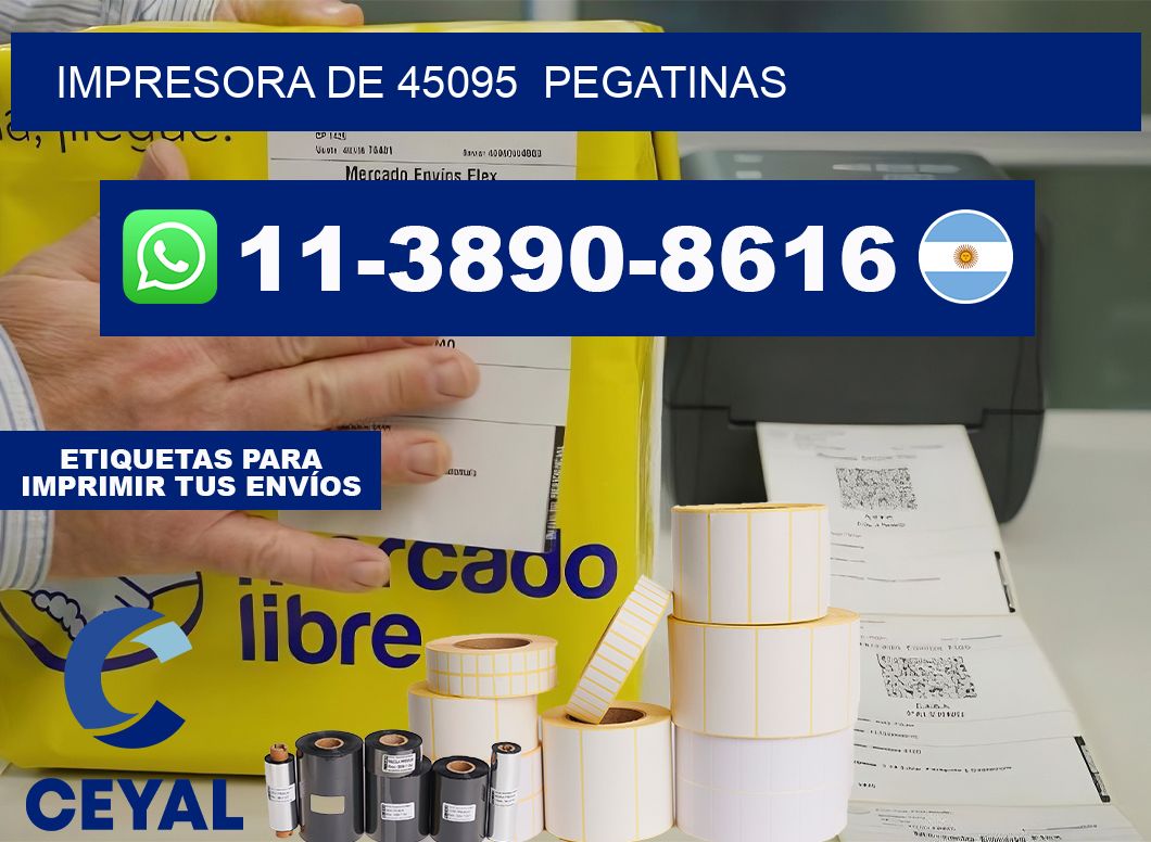 impresora de 45095  pegatinas
