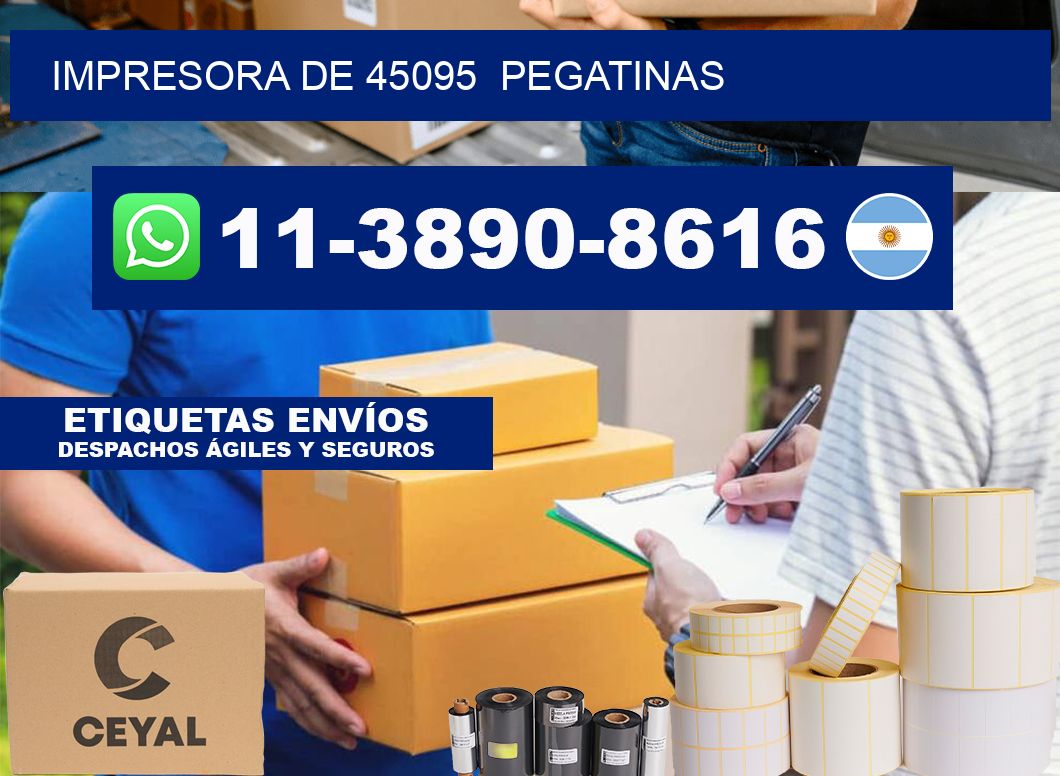 impresora de 45095  pegatinas
