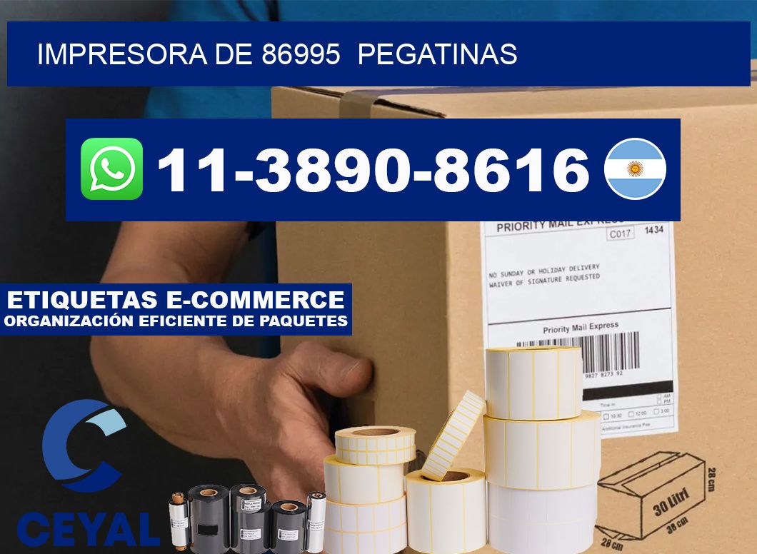 impresora de 86995  pegatinas