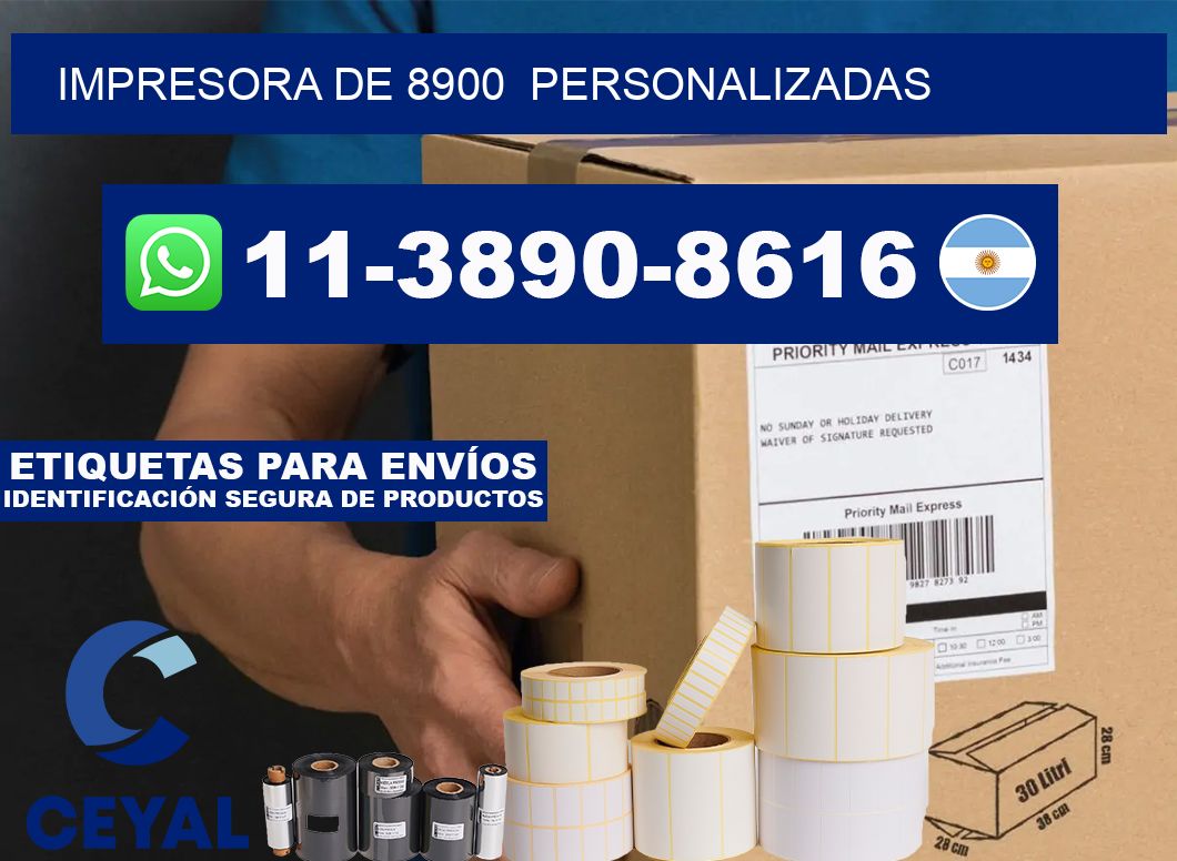 impresora de 8900  personalizadas