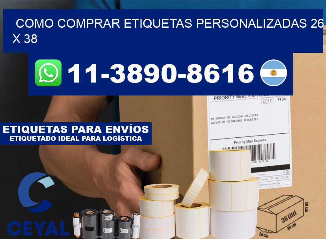 como comprar etiquetas personalizadas 26 x 38