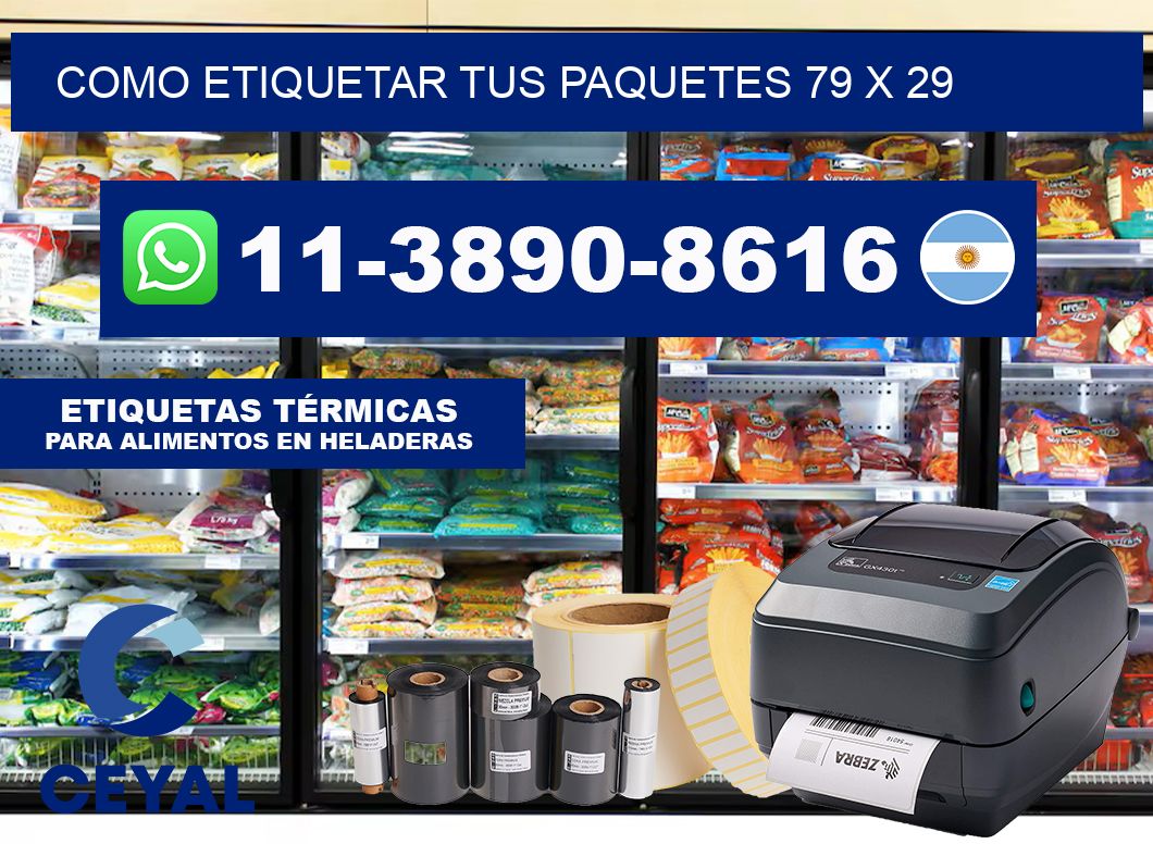 como etiquetar tus paquetes 79 x 29