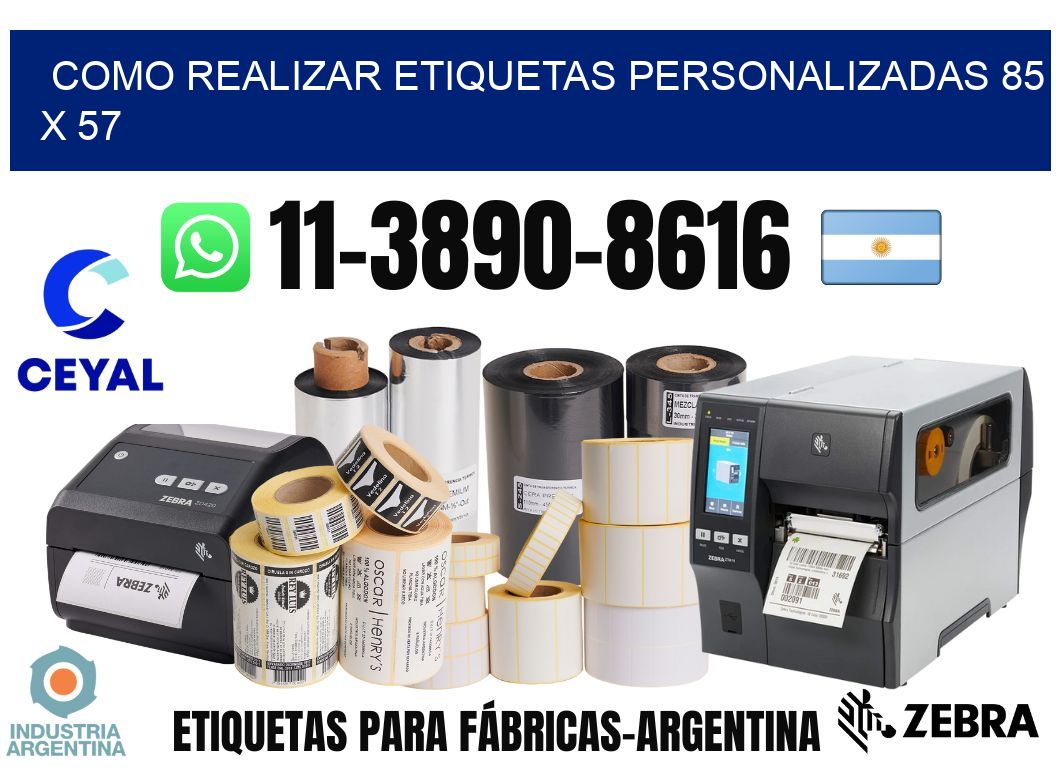 como realizar etiquetas personalizadas 85 x 57