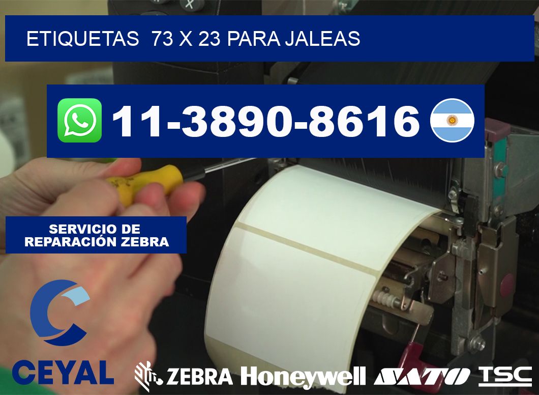 etiquetas 73 x 23 para Jaleas