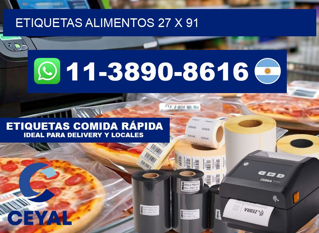 etiquetas alimentos 27 x 91