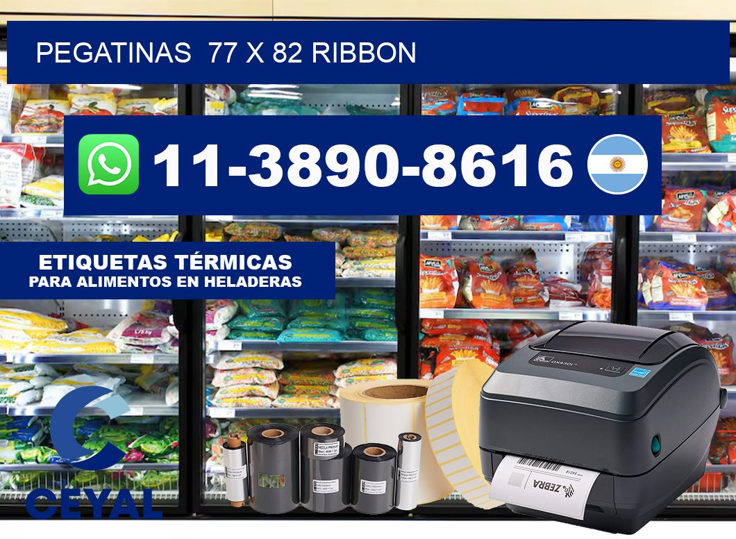 pegatinas  77 x 82 ribbon