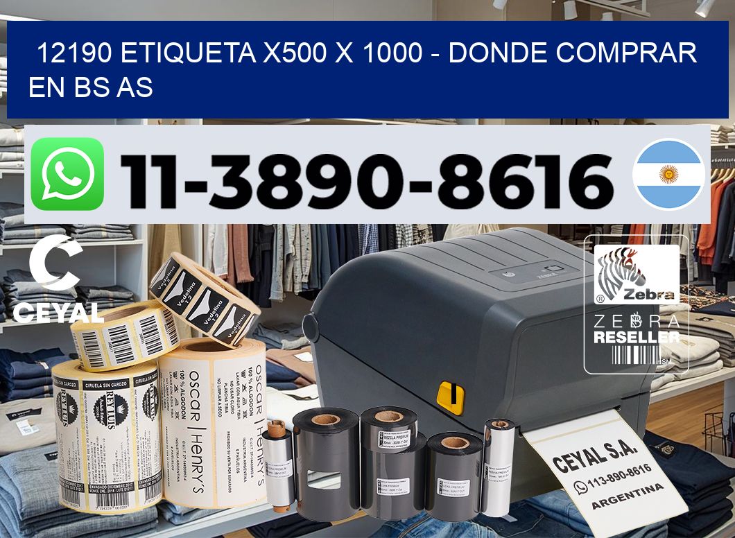 12190 etiqueta x500 x 1000 – Donde Comprar en bs as