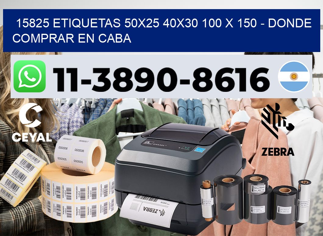 15825 etiquetas 50×25 40×30 100 x 150 – Donde Comprar en Caba