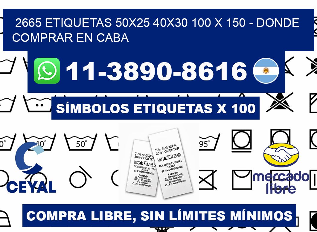 2665 etiquetas 50x25 40x30 100 x 150 - Donde Comprar en Caba