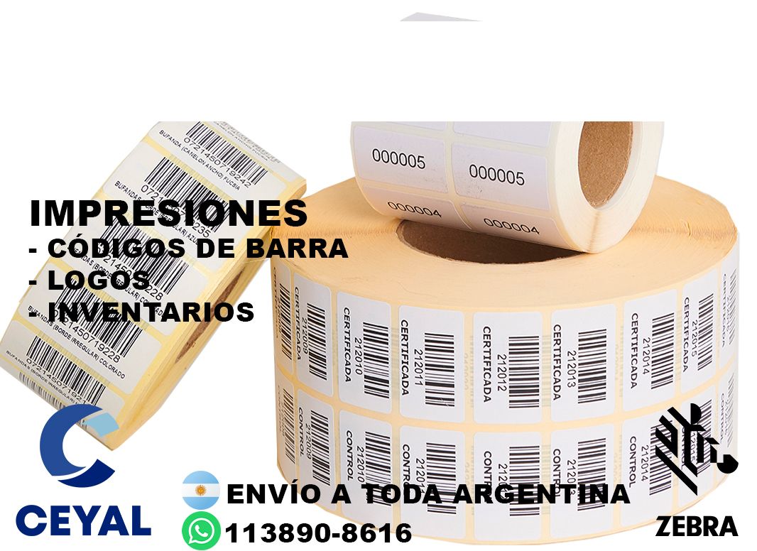Comprar códigos de barras 34 x 35 donde están soluciones etiquetado!