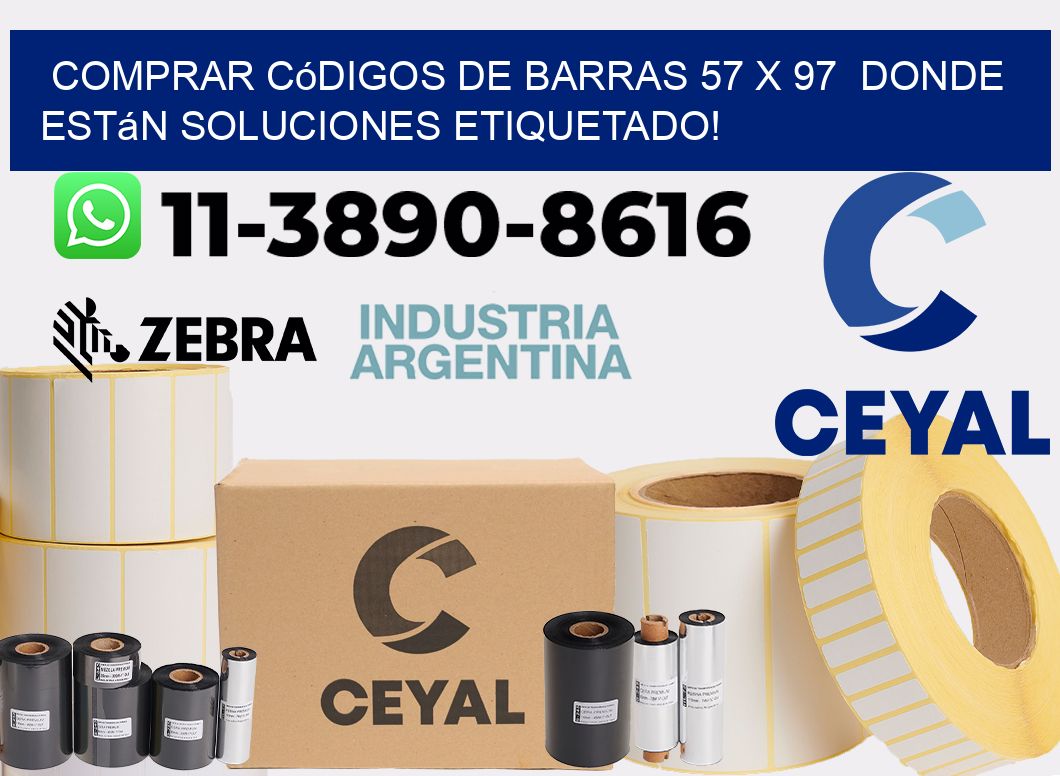 Comprar códigos de barras 57 x 97  donde están soluciones etiquetado!