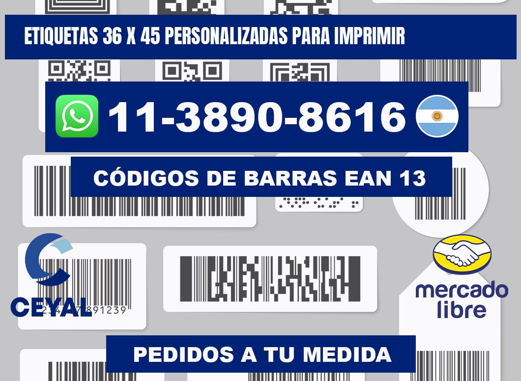 etiquetas 36 x 45 personalizadas para imprimir