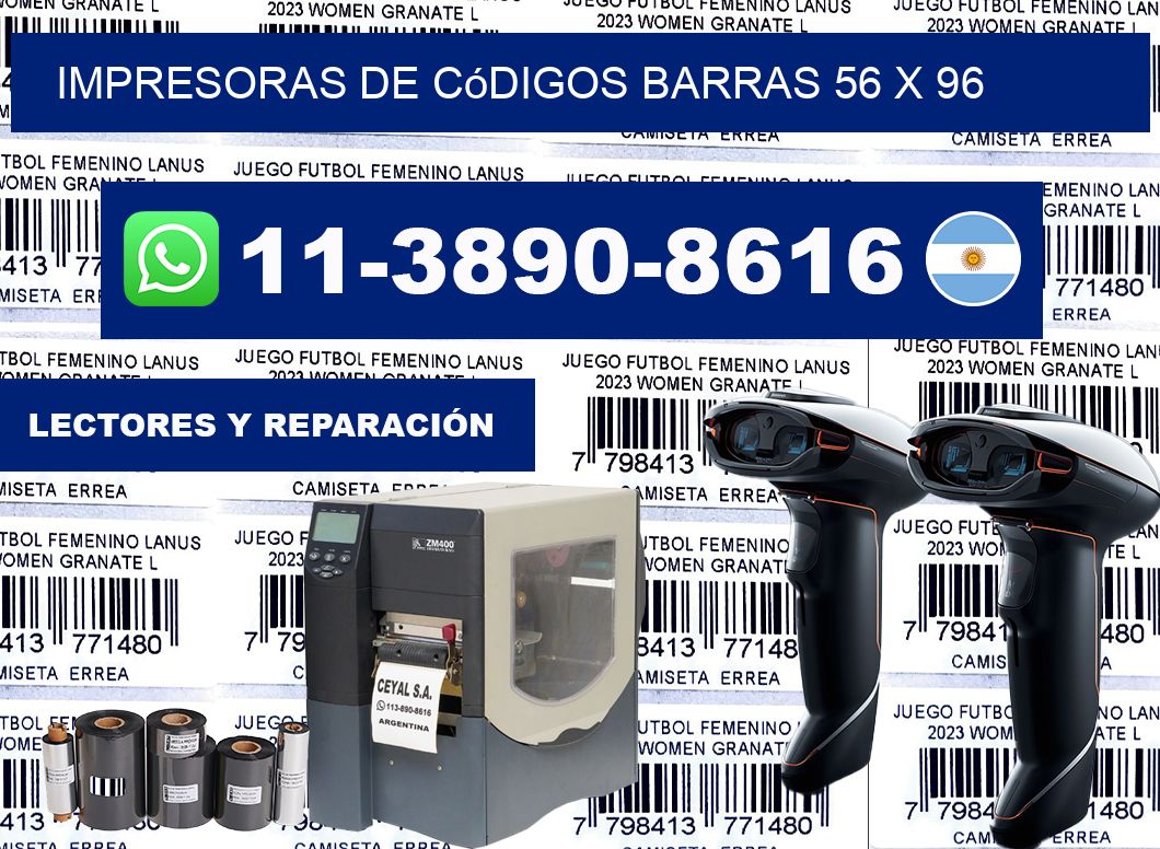 impresoras de códigos barras 56 x 96