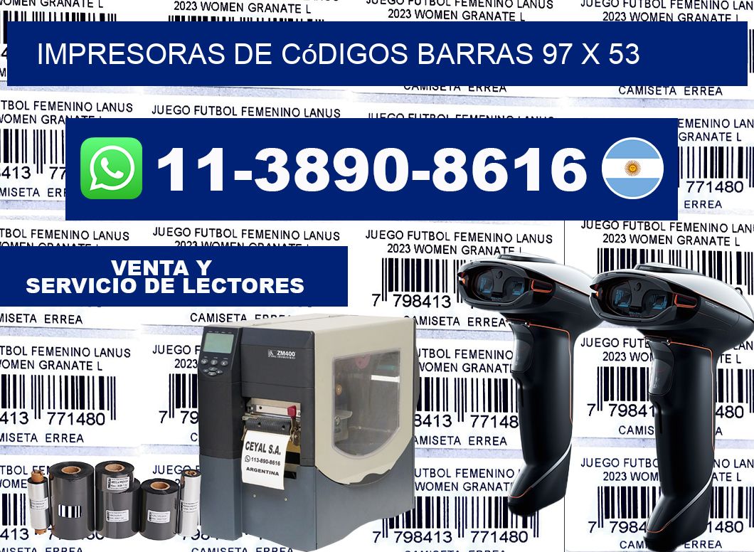 impresoras de códigos barras 97 x 53