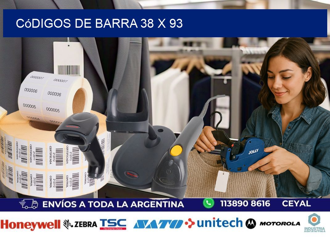 códigos de barra 38 x 93
