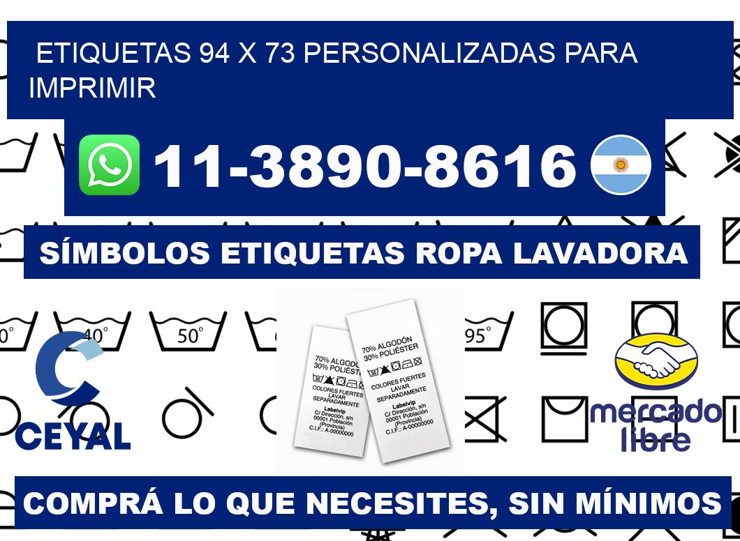 etiquetas 94 x 73 personalizadas para imprimir
