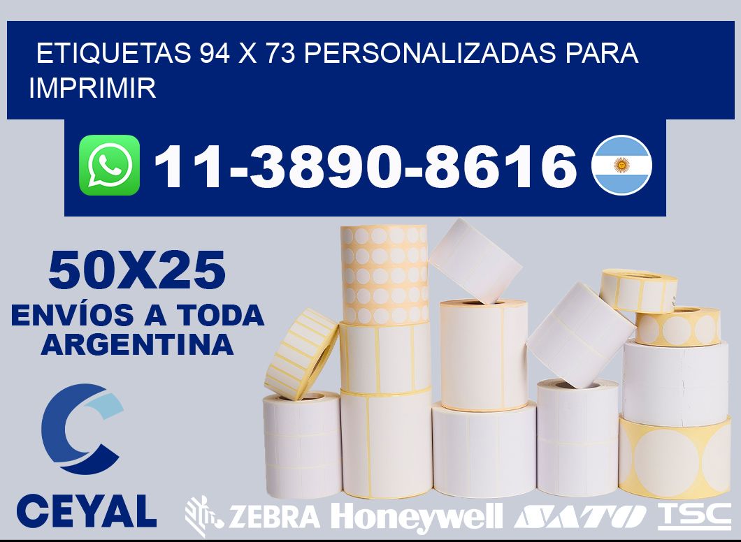 etiquetas 94 x 73 personalizadas para imprimir