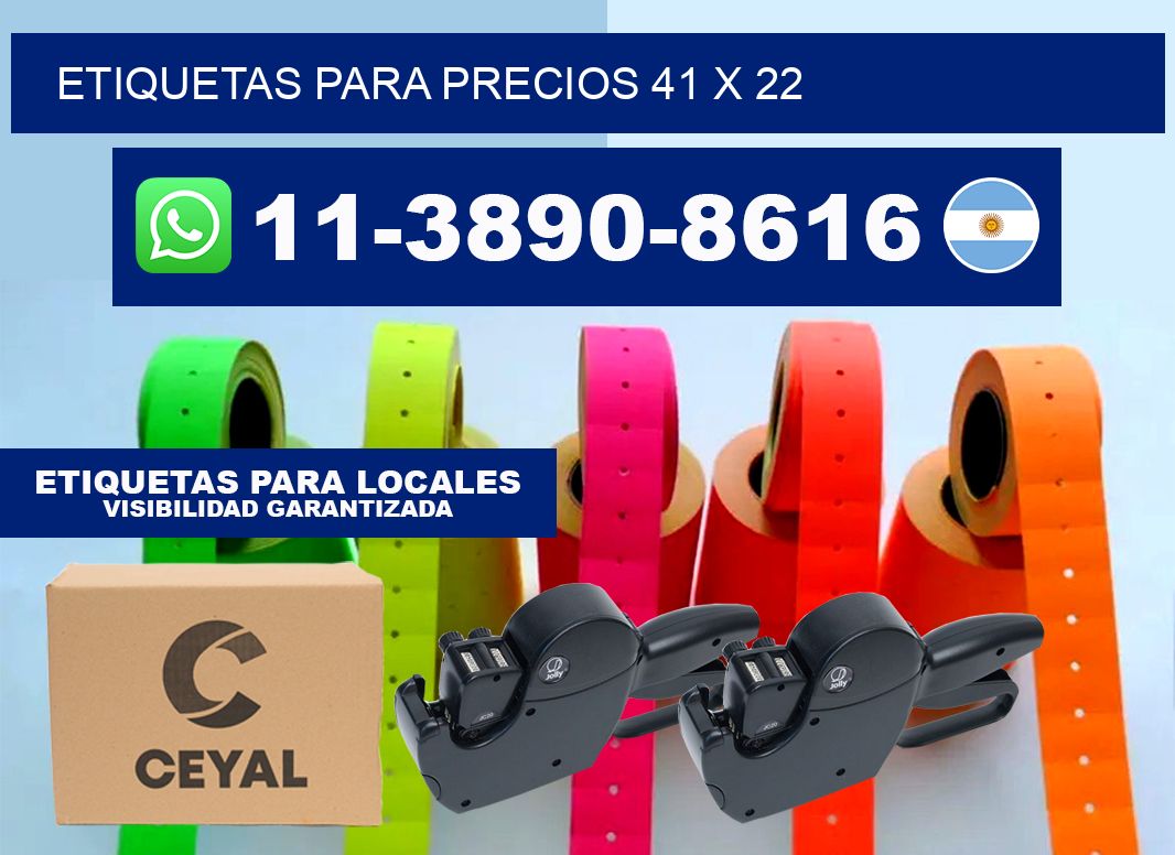 etiquetas para precios 41 x 22