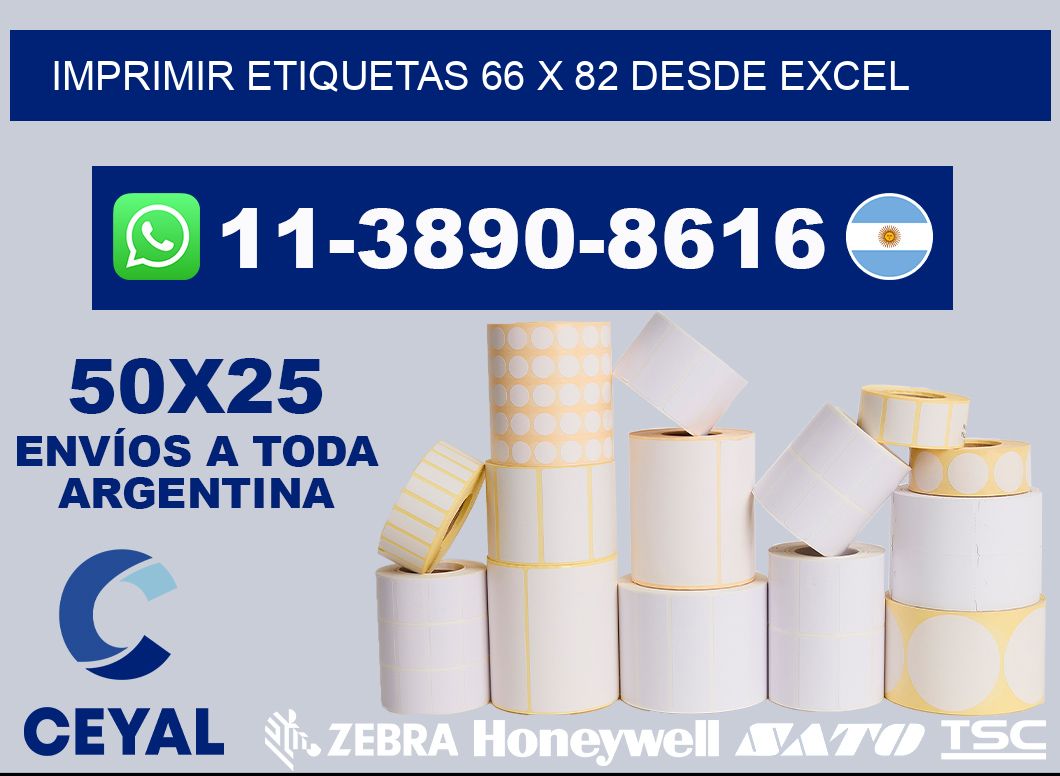 imprimir etiquetas 66 x 82 desde excel