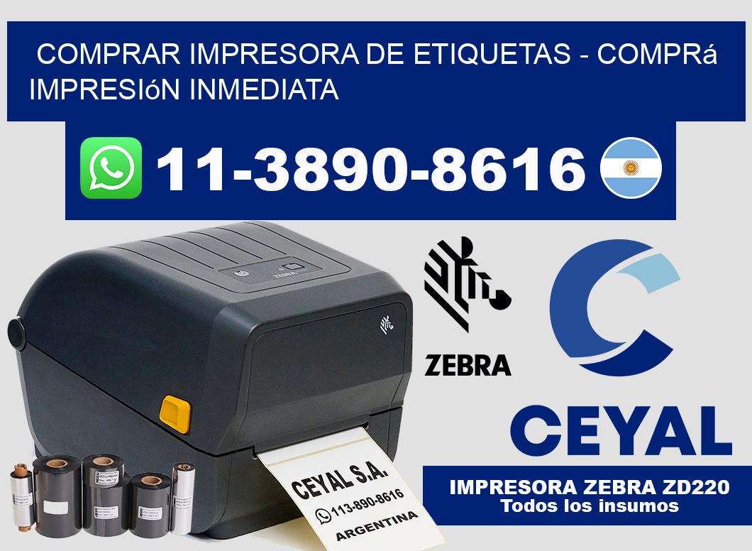 COMPRAR IMPRESORA DE ETIQUETAS – Comprá impresión inmediata