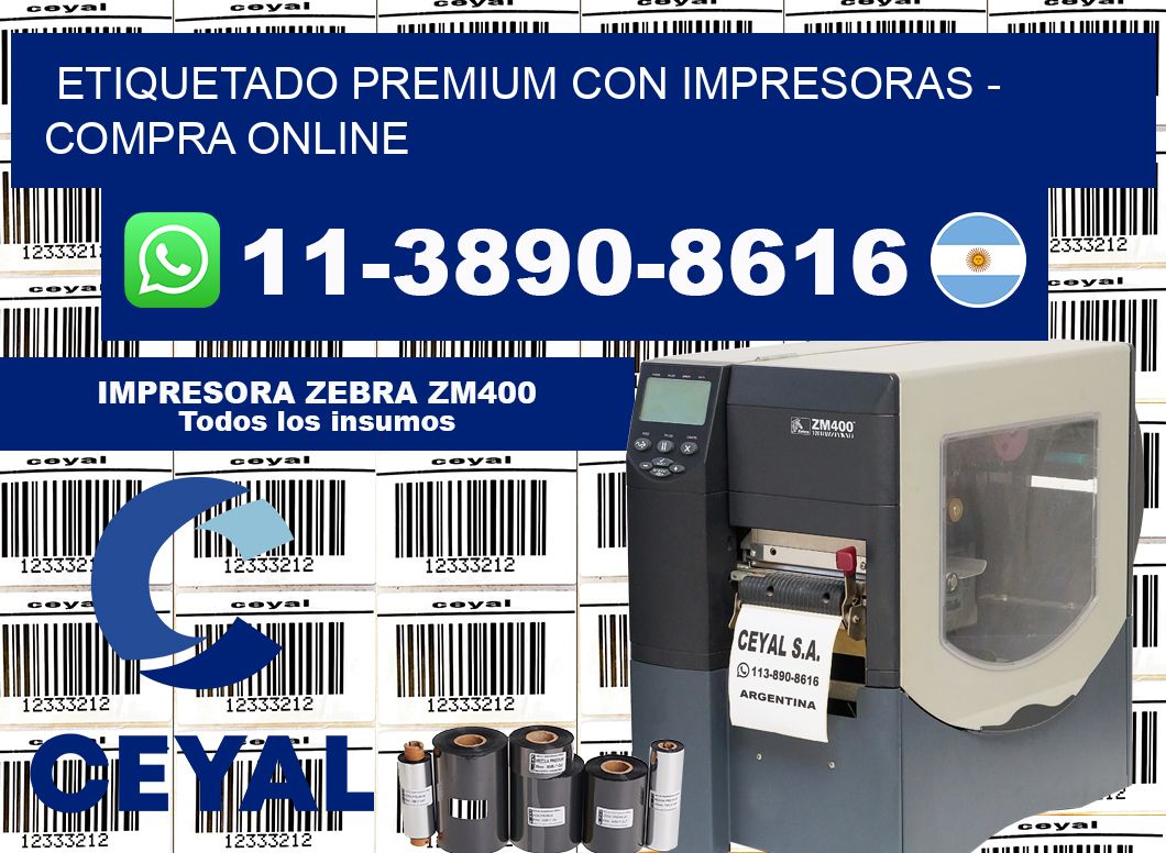 ETIQUETADO PREMIUM CON IMPRESORAS – compra online