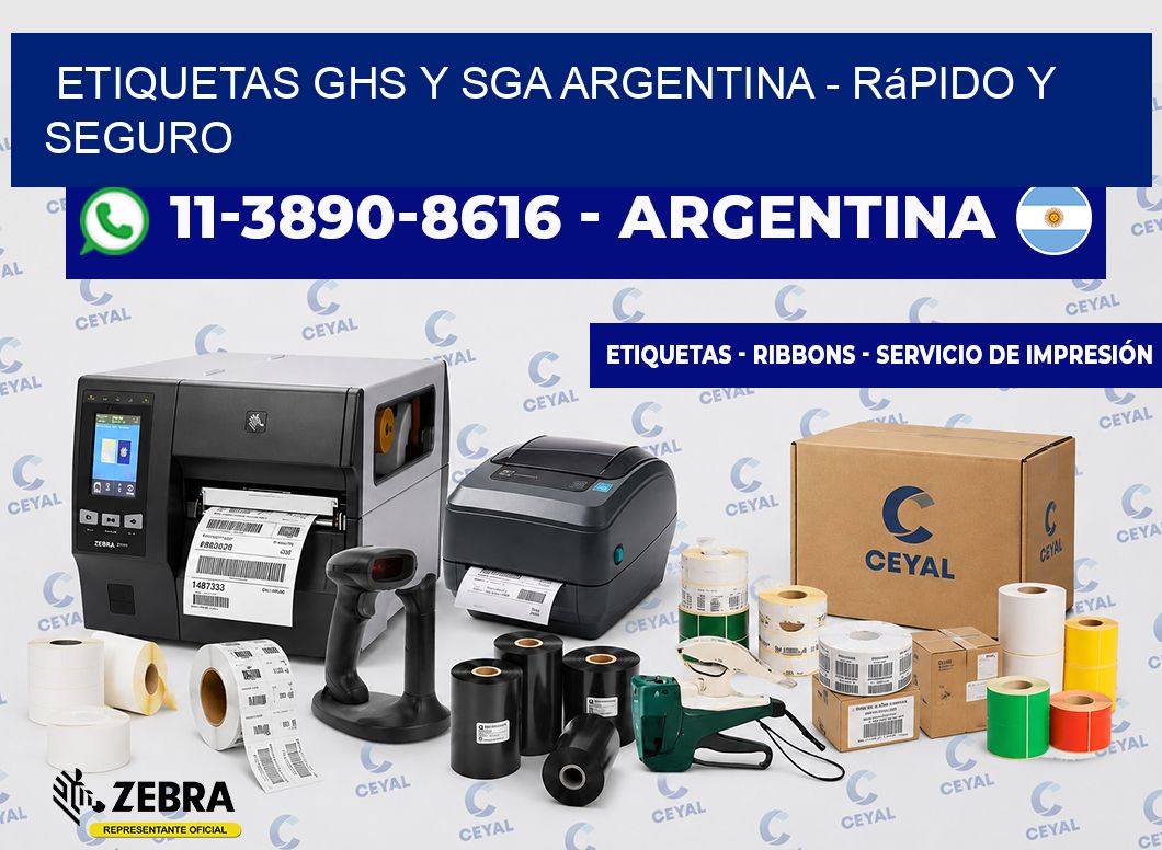 ETIQUETAS GHS Y SGA ARGENTINA - rápido y seguro
