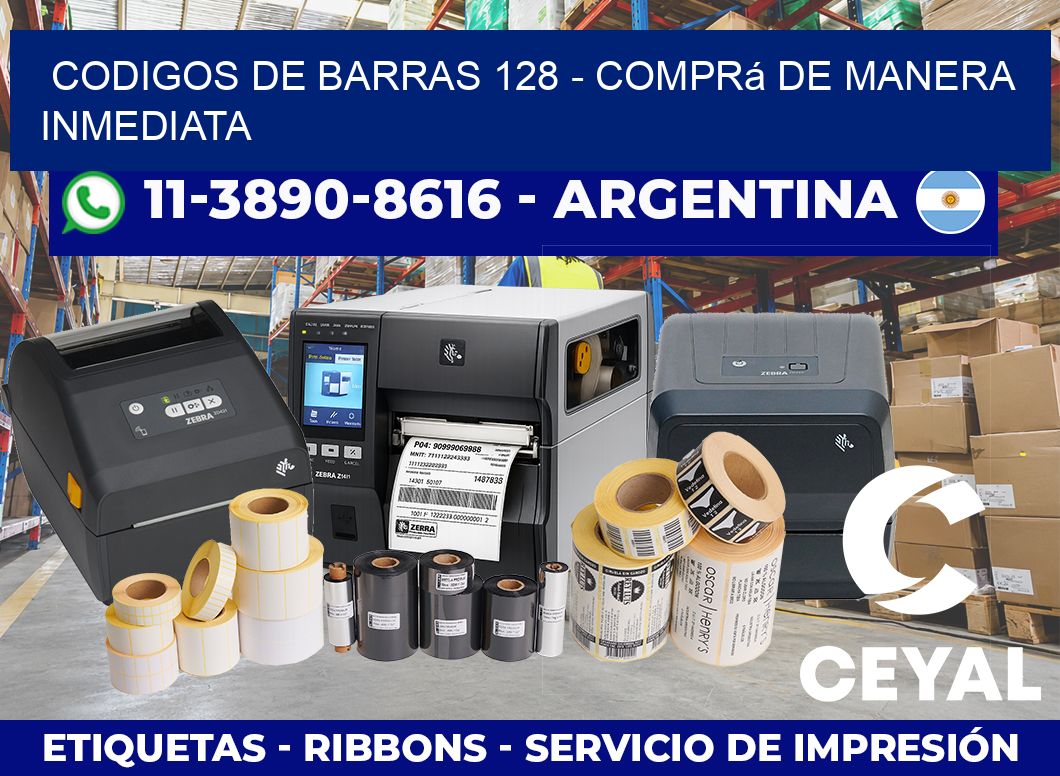 codigos de barras 128 – Comprá de manera inmediata