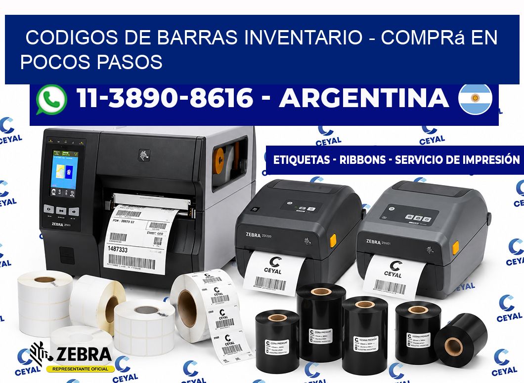 codigos de barras inventario – Comprá en pocos pasos