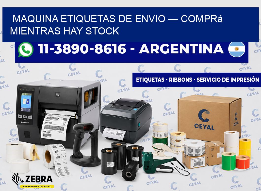 maquina etiquetas de envio — Comprá mientras hay stock