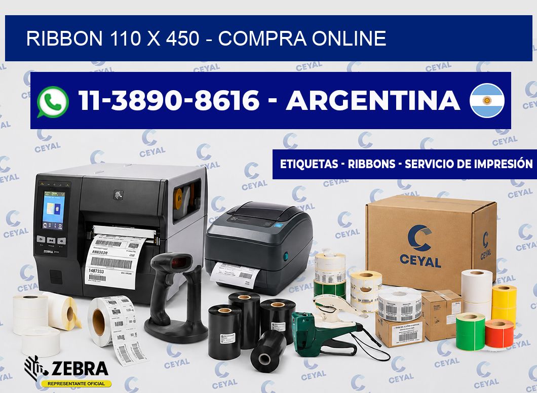 ribbon 110 x 450 - compra online