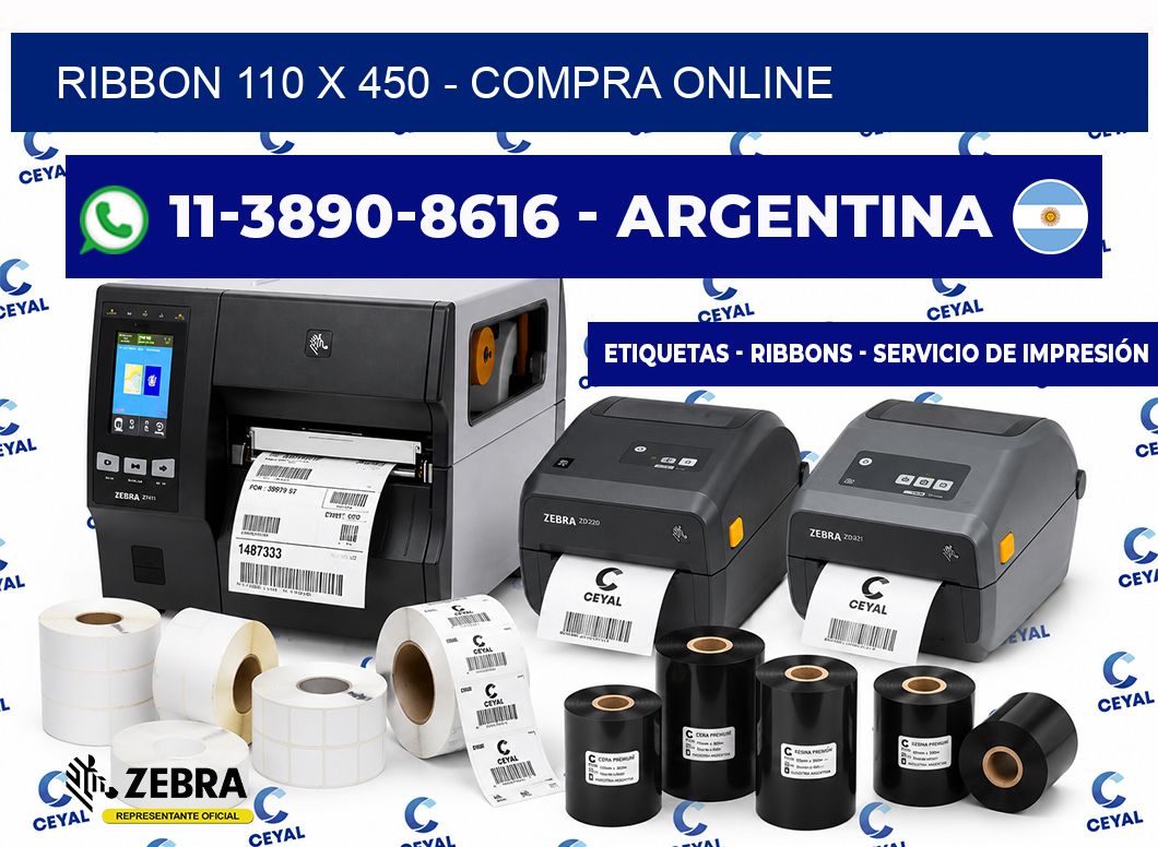 ribbon 110 x 450 - compra online