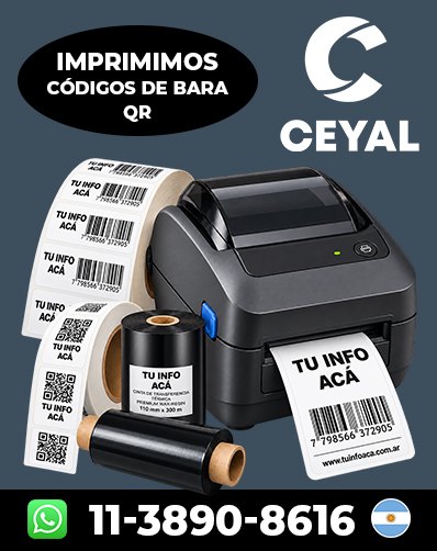 Códigos de barras a Medida - Comprá directo por WhatsApp