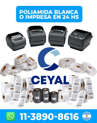 Códigos de barras para identificación de prendas zebra GC420t