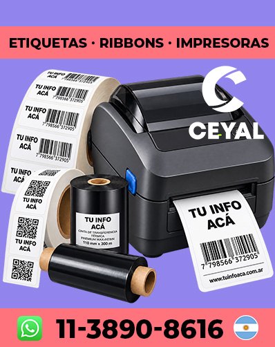 Etiquetado para Packaging en Argentina Belgrano