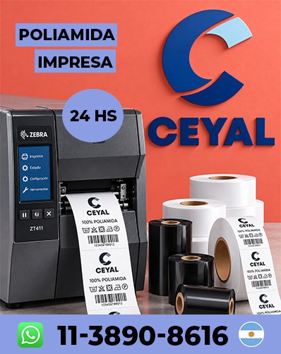 Etiquetas adhesivas térmicas para textiles 250 ETIQUETAS
