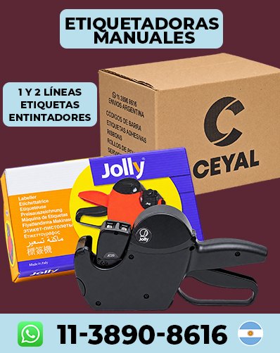 Etiquetas para Fabricantes Argentinos CODIGO 2 D